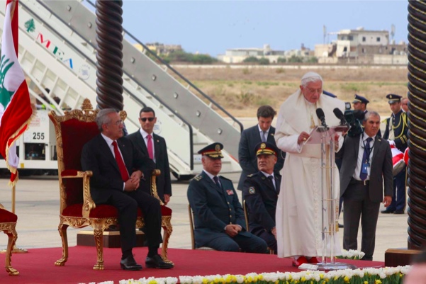 Pope in Beirut Day1